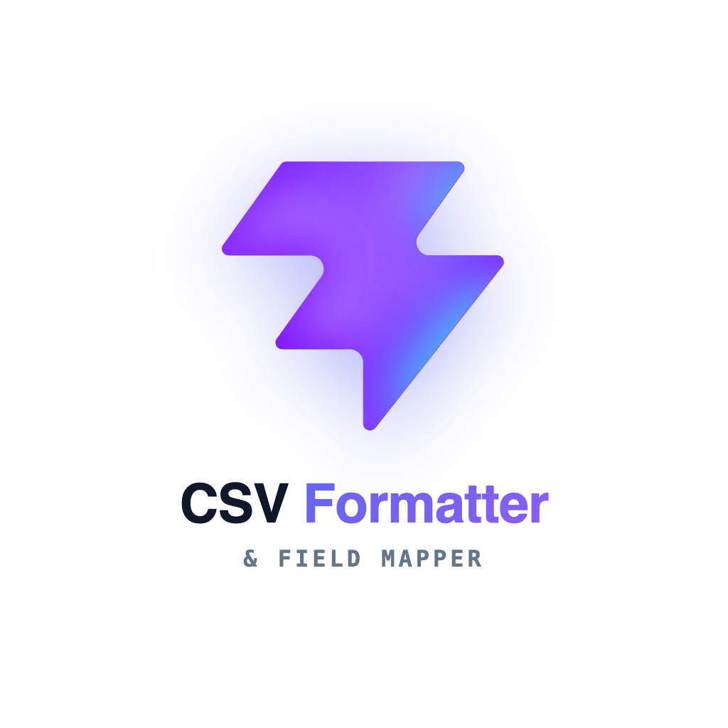 CSV Formatter & Mapper